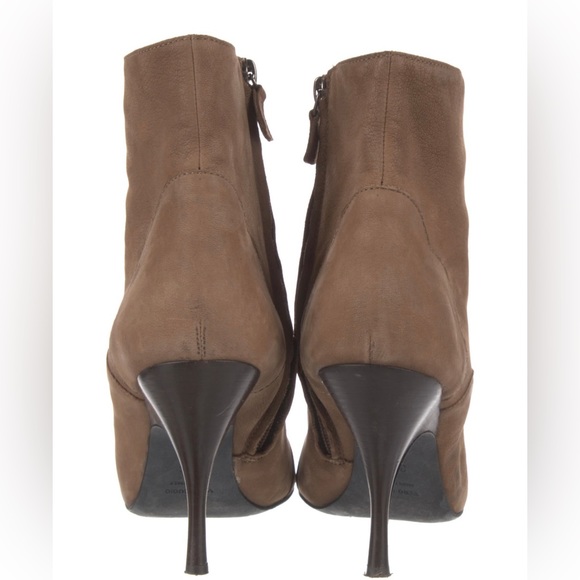 🎉HP🎉 Beautiful Lanvin light brown leather ankle sock boots sz 38.5 (US 8) - Picture 8 of 9